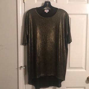 Lularoe metallic Irma
